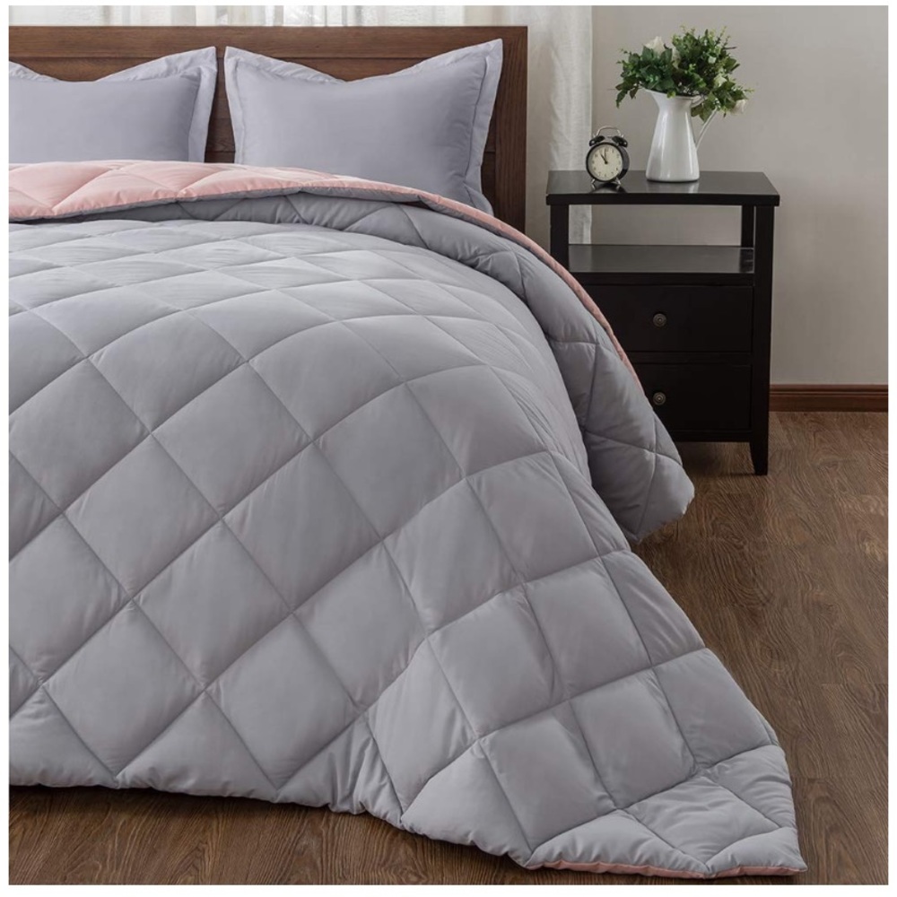 3 PC Set-Down Alternative Reversible Comforter - Picture 5 of 5